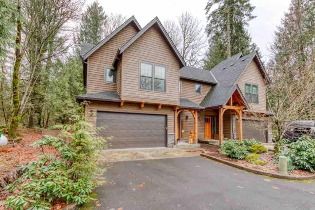 Modern Retreat In Mt Hood Oregon Resort Welches エクステリア 写真