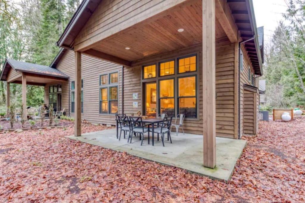 Modern Retreat In Mt Hood Oregon Resort Welches エクステリア 写真