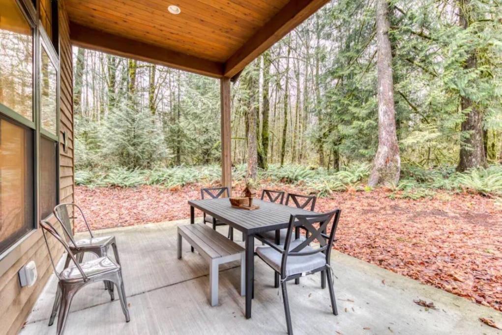 Modern Retreat In Mt Hood Oregon Resort Welches エクステリア 写真