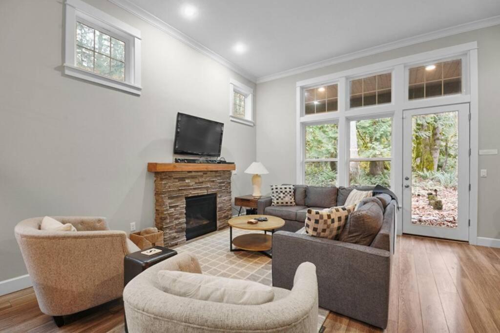 Modern Retreat In Mt Hood Oregon Resort Welches エクステリア 写真